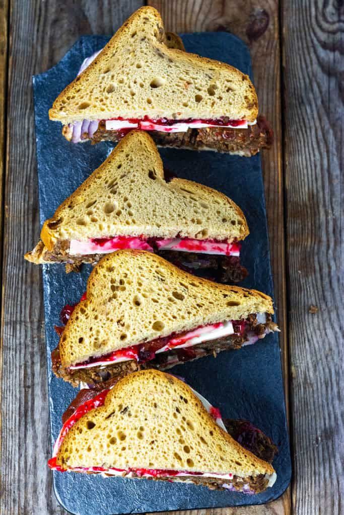 Vegan Meatloaf Sandwich