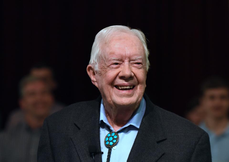 Former US President Jimmy Carter.