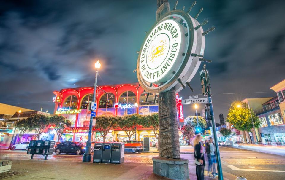 Fisherman’s Wharf is paradise for seafood lovers (Getty Images)