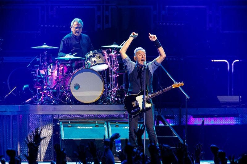 Bruce Springsteen and the E Street Band performed for three-plus hours for the eager Columbus crowd April 21.