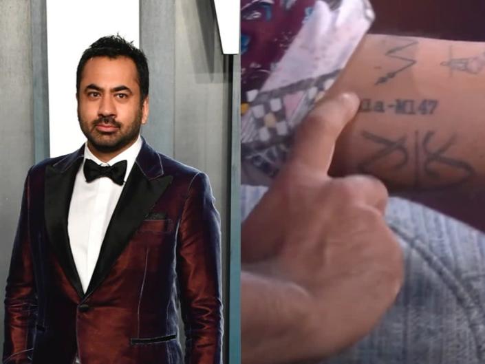 Kal Penn reveals how he learned ancestry tattoo is incorrect  (Getty / The Kelly Clarkson Show)