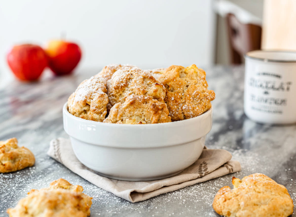 apple peanut butter cookies