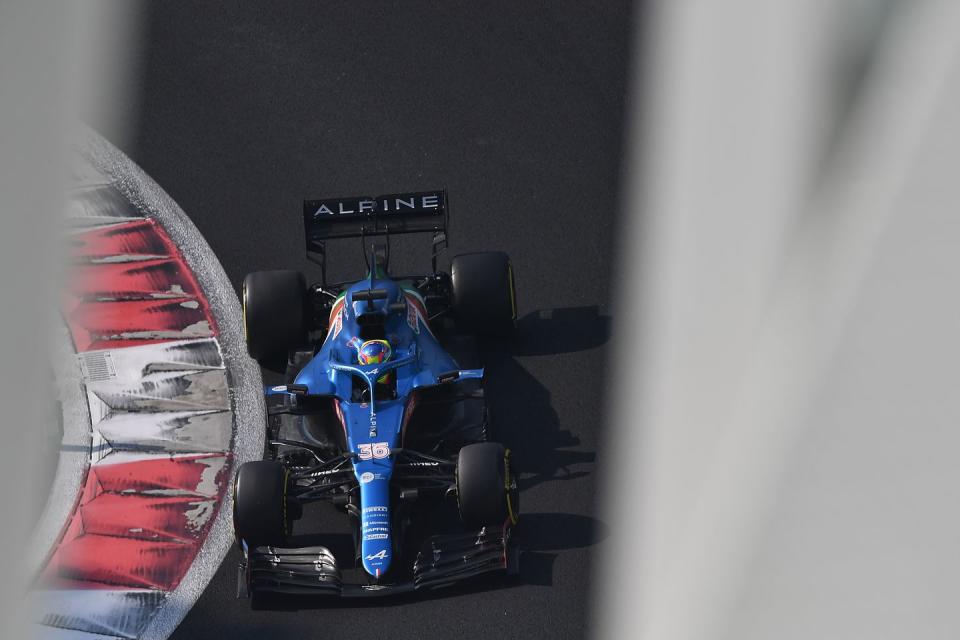 formula 1 testing in abu dhabi day one