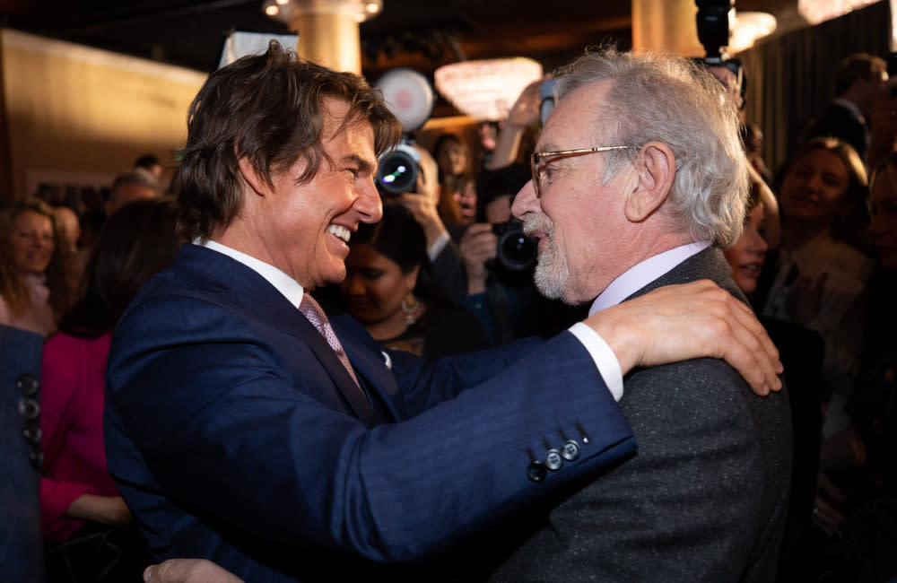 Tom Cruise und Steven Spielberg credit:Bang Showbiz
