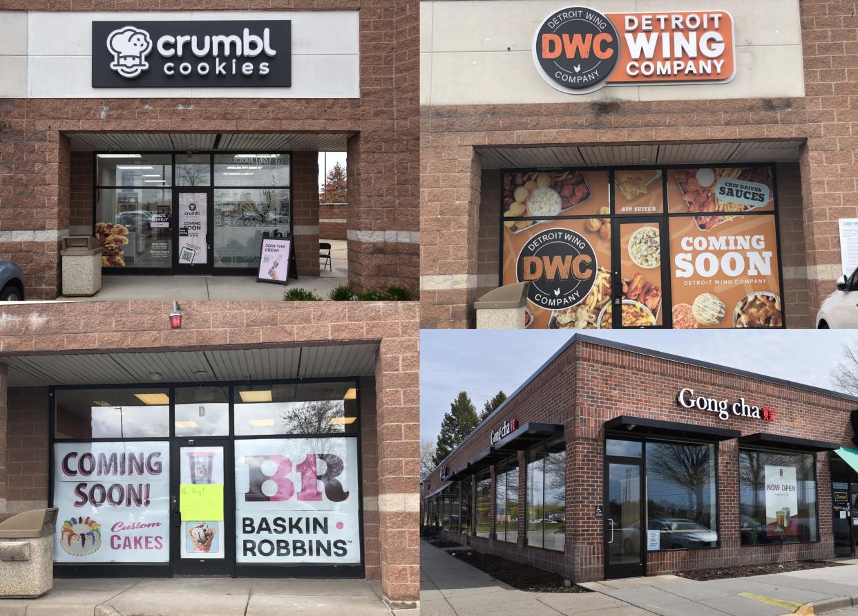 This summer eight eateries, including Baskin-Robbins and Crumbl Cookies, will open new locations in the Lansing area.