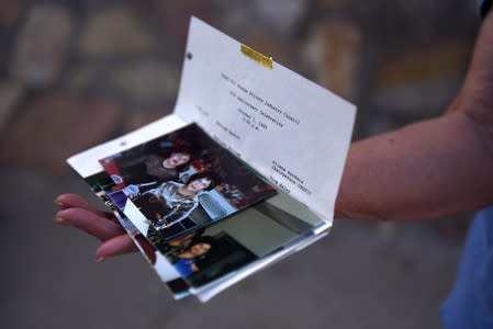 People pay their respects two days after a mass shooting in El Paso