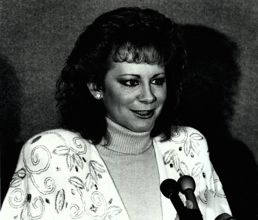 Reba McEntire, 1988. Image courtesy Oklahoma Historical Society.