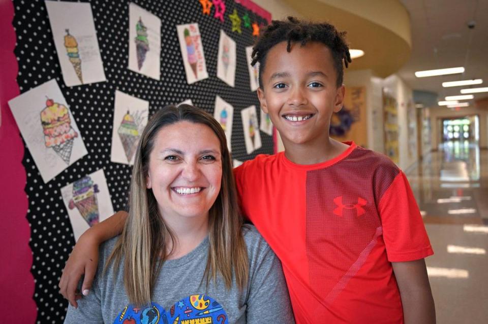 First grade teacher Mary Krejci was nominated for The Kansas City Star’s Honor Roll by Cameron Lard, 8, and his mother, after he spent first grade in her class last year at Piper Prairie Elementary. When Cameron lost his grandfather last year, Krejci was a strong source of support for him and his mother, Lesley Lard.