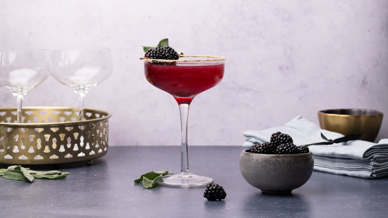 blackberry and sage margarita 