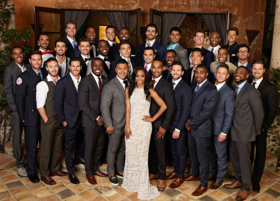 The cast of "The Bachelorette"