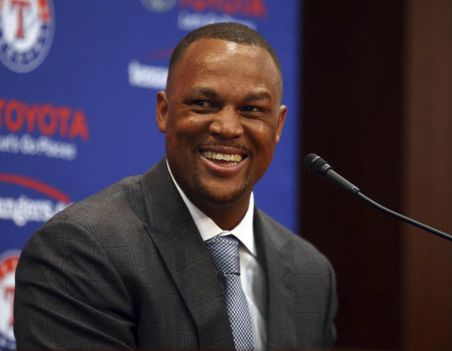 The Rangers are retiring Adrian Beltre's number