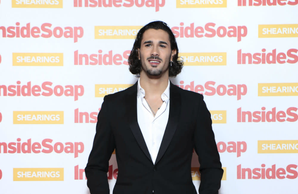 Graziano Di Prima was sacked after Strictly bosses saw the video of him training with Zara McDermott credit:Bang Showbiz