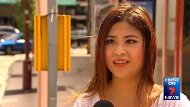 Lindsay Li was a victim of racial abuse and says she now feels vulnerable on public transport. Photo: 7 News