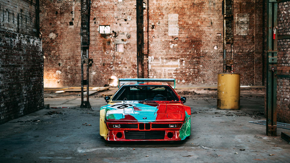 Andy Warhol-painted 1979 BMW M1