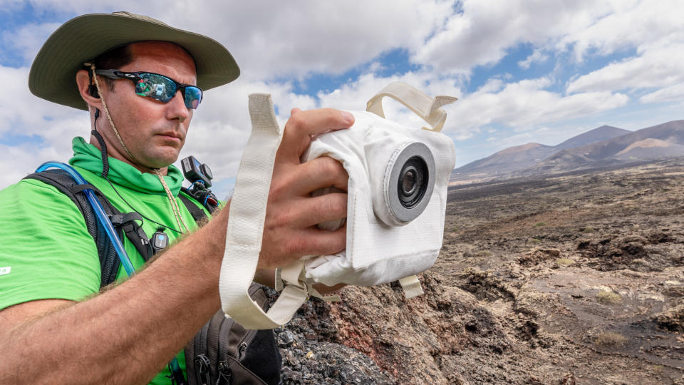 Moon Camera being tested in Lanzarote