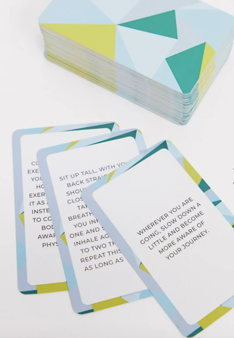 Gift Republic set of 100 mindful meditation cards. PHOTO: ASOS