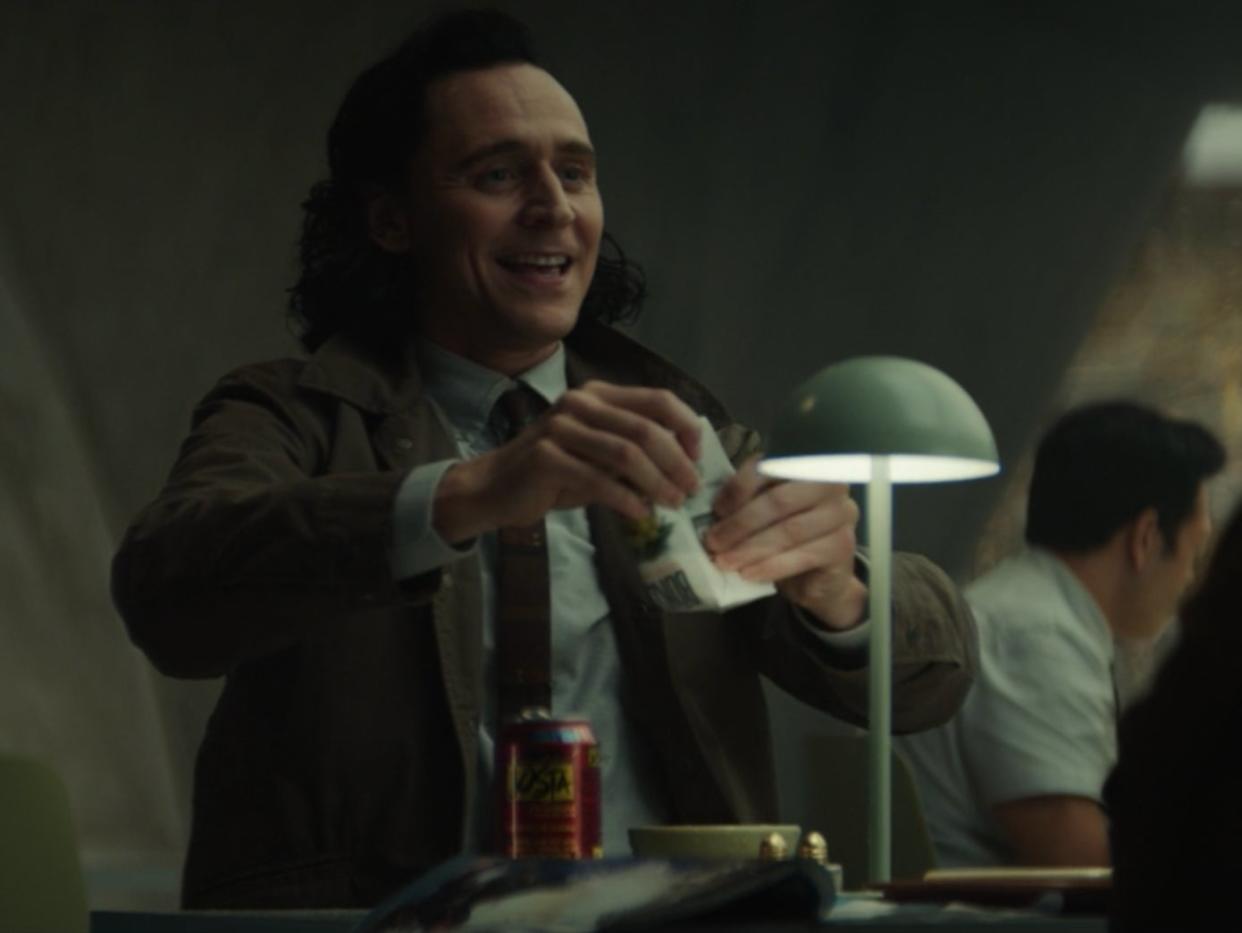 Tom Hiddleston in ‘The Variant’, the second episode of ‘Loki' (Disney+/Marvel)