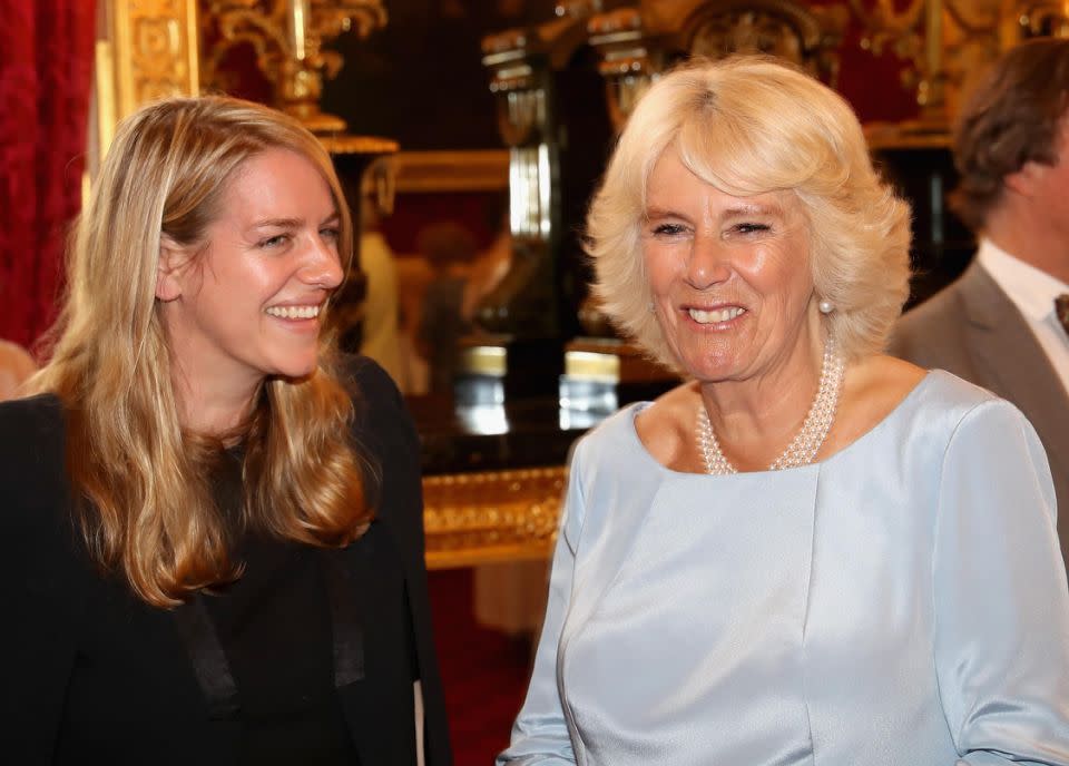 Laura Lopes is Camilla's daughter from her first marriage. Photo: Getty Images