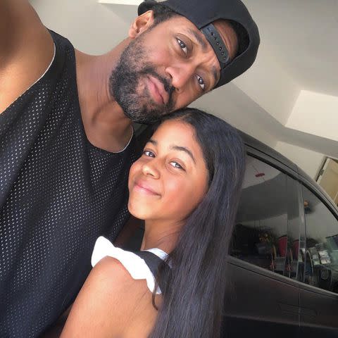 <p>Jaleel White Instagram</p> Jaleel White and his daughter Samaya White