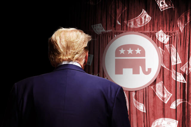 Donald Trump; RNC logo Photo illustration by Salon/Getty Images
