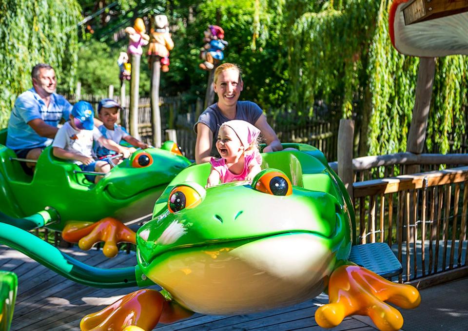 Leap Frogs is among the nine new rides being introduced at Adventureland for 2022 largely aimed at younger park-goers.