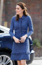 <p>The Duchess of Cambridge visited the Ronald McDonald House Evelina London in a $1,700 jacket and dress. </p>