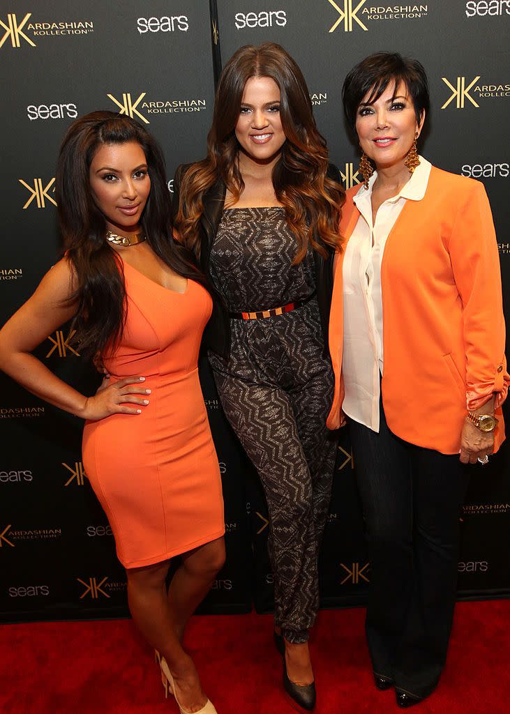 2012: Kim, Khloé and Kris