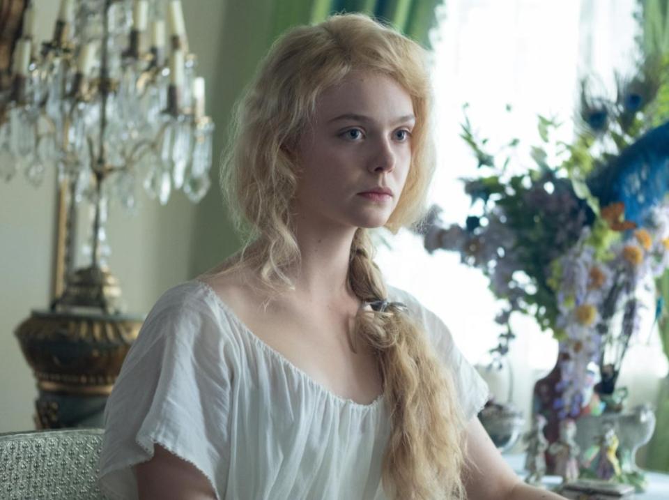 Elle Fanning as Catherine in The GreatHulu