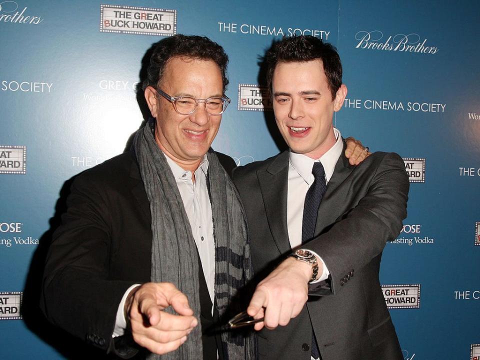 tom hanks and coling hanks