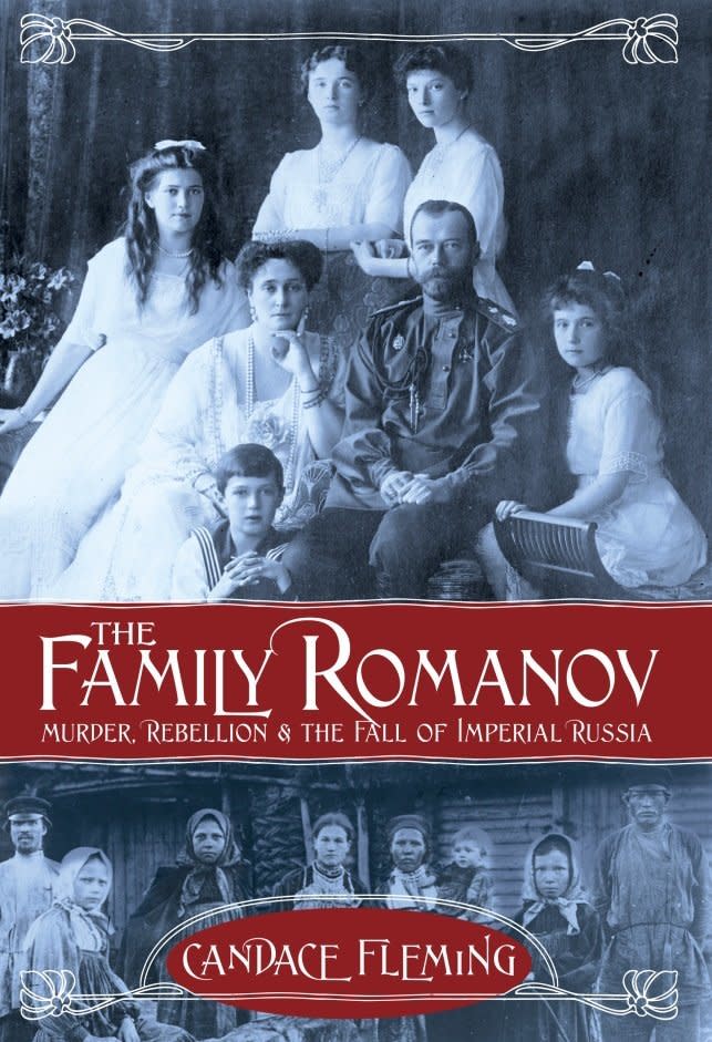 Making vibrant use of primary sources that emerged since the collapse of the Soviet Union in 1991, Fleming (<em>Amelia Lost</em>) brings to life the last imperial family of Russia. Writing with a strong point of view based on diary entries, personal letters, and other firsthand accounts, she enriches their well-known story with vivid details. The narrative begins in February 1903 (with some flashbacks to the meeting of tsar Nicholas and German-born tsarina Alexandra) and also features primary sources from peasants and factory workers—including an excerpt from Maxim Gorky’s 1913 memoir—that help to affectingly trace the increasingly deplorable conditions and growing discontent that led to the Russian Revolution; key figures such as Rasputin and Lenin are profiled in some depth. Fleming’s fulsome portraits of Nicholas and Alexandra, along with her depiction of their devoted relationship, highlight the role their personalities played in their downfall, as well as that of their beloved country.  <a href="http://www.publishersweekly.com/9780375867828" target="_blank">Read the review.</a>