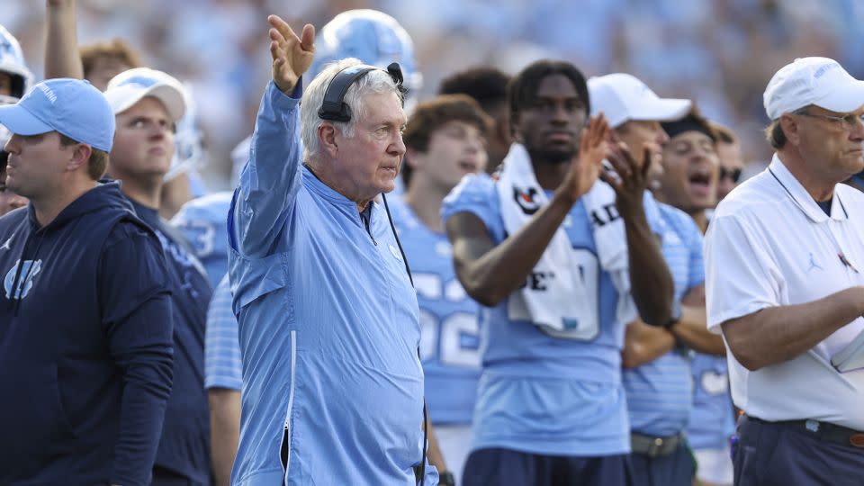 North Carolina Tar Heels head coach Mack Brown says Walker now has the chance to "live his dream." - Greg Atkins/AP