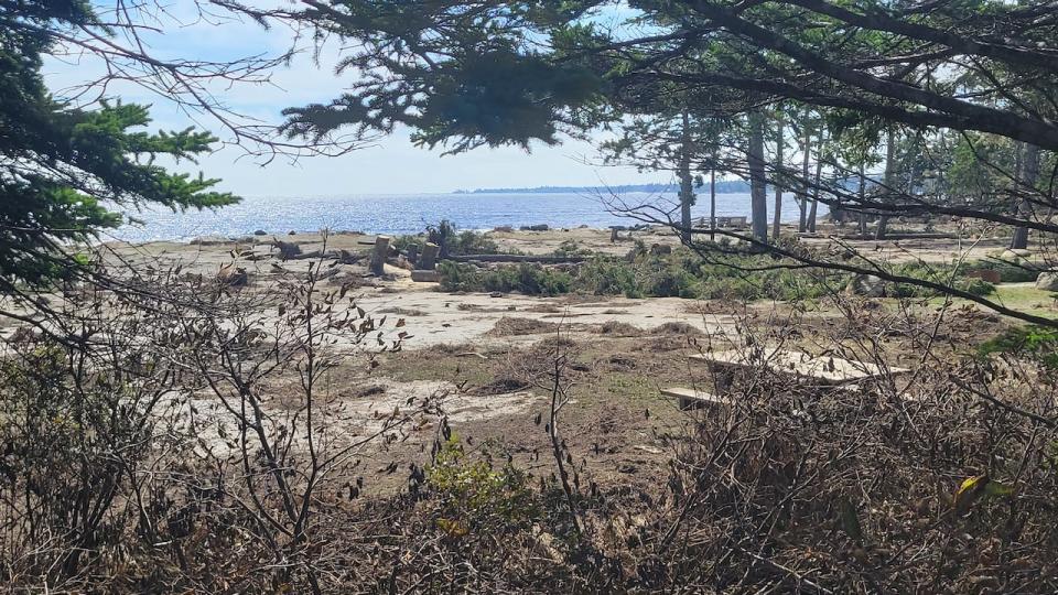 Most of Rissers Beach Provincial Park will remain closed for the rest of the season because of significant storm damage.