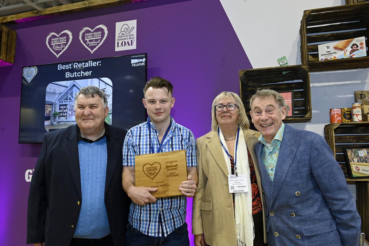 Roast Mutton walked away with the award <i>(Image: Farm Shop & Deli Retailer Awards)</i>