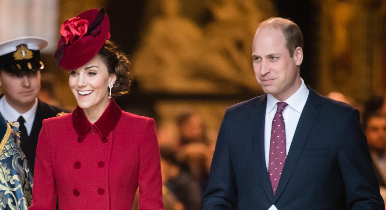 Kate Middleton and Prince William have urged people to stay safely at home as they celebrate Easter (Getty Images)