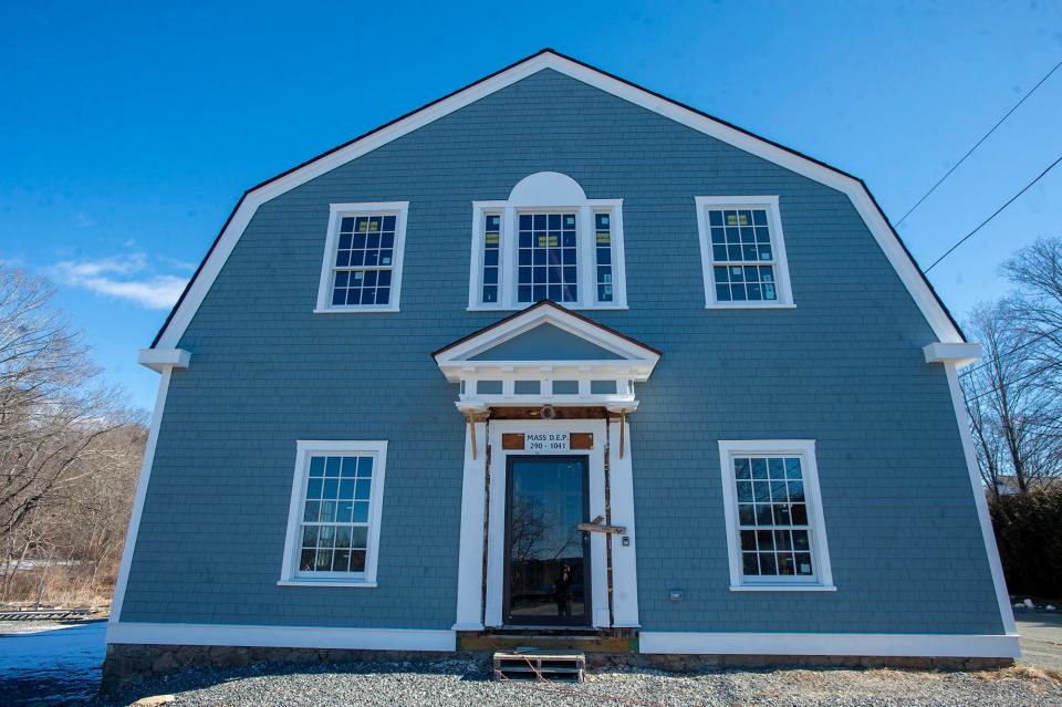 Michael Weishan, president of the Southborough Historical Society, expects the renovated Fayville Village Hall History and Arts Center to be open this fall, Feb. 19, 2024.