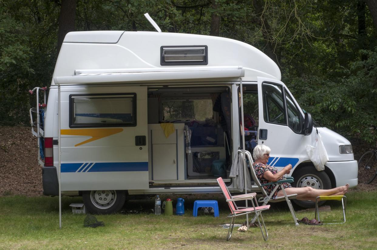 Taken during a relaxing weekend on campsite in the Dutch region 'De Veluwe'