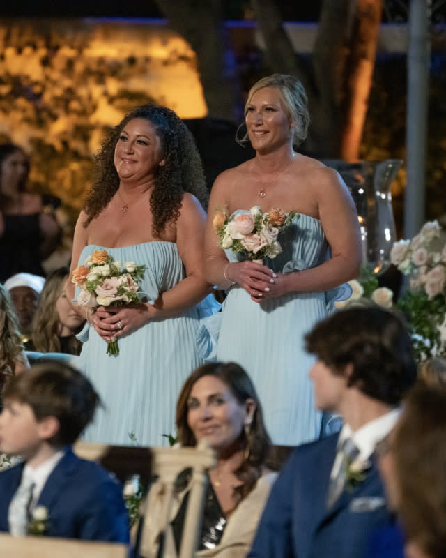 <p>Disney/Eric McCandless</p><p>Gerry Turner's daughters as bridesmaids</p>