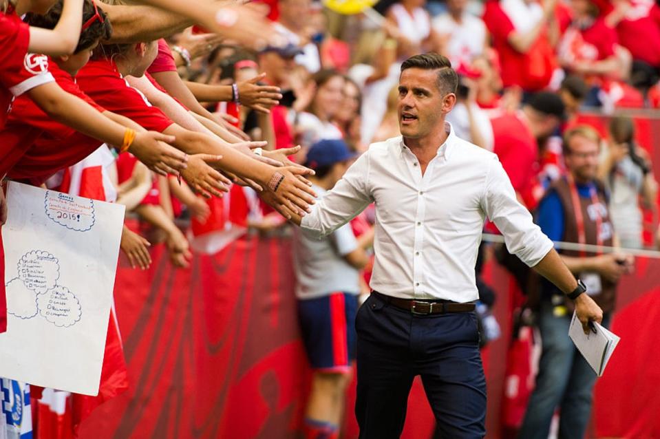 Herdman had a taste of the World Cup during Canada’s home tournament in 2015 (Getty Images)