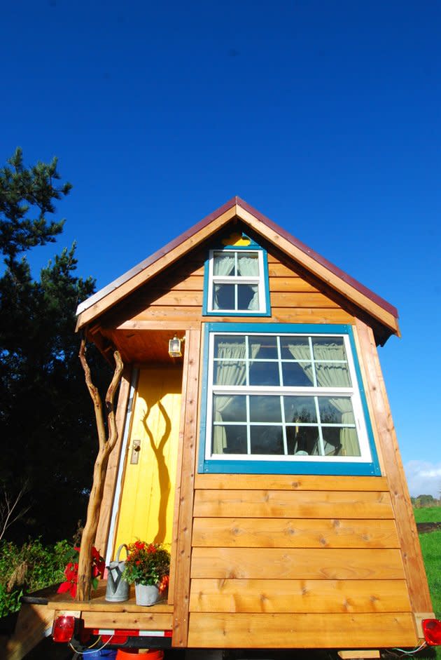 Little Yellow Door House