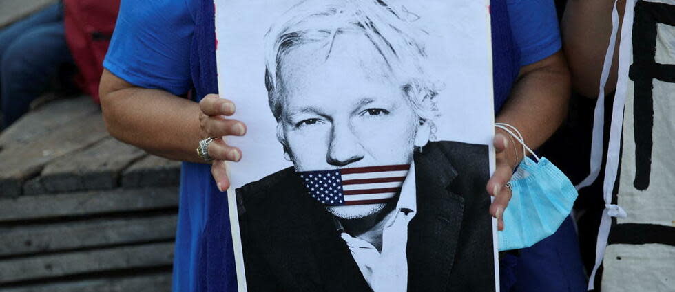 Julian Assange est détenu dans une prison de haute sécurité près de Londres dans l'attente de son procès.  - Credit:AYHAN MEHMET / ANADOLU AGENCY / Anadolu Agency via AFP