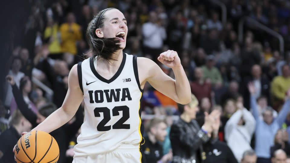 Clark enjoyed a historic 2023-24 season with the Iowa Hawkeyes. - Andy Lyons/Getty Images/File