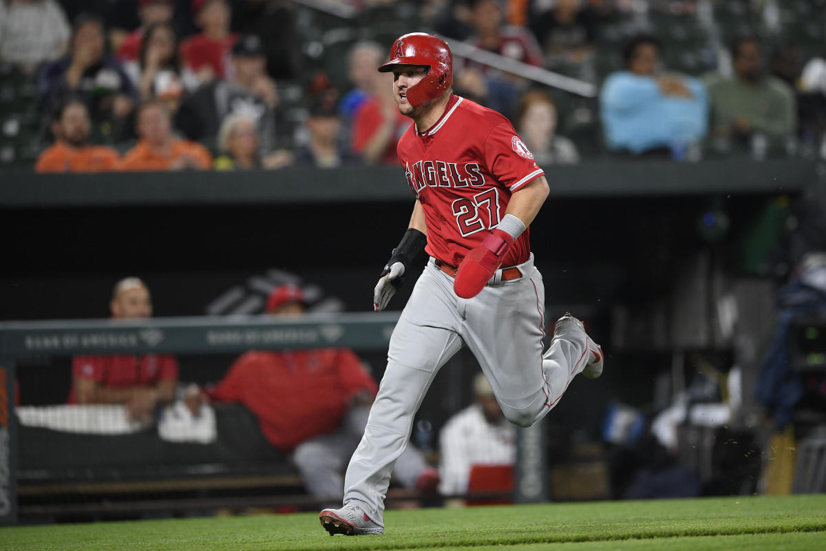 Trout and young fan in Baltimore have close connection