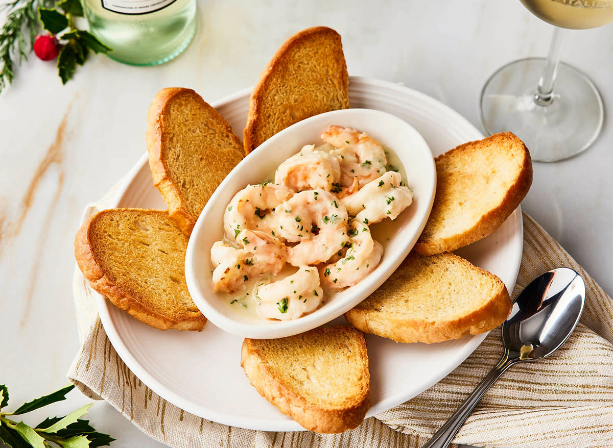 Shrimp scampi at Carrabba's