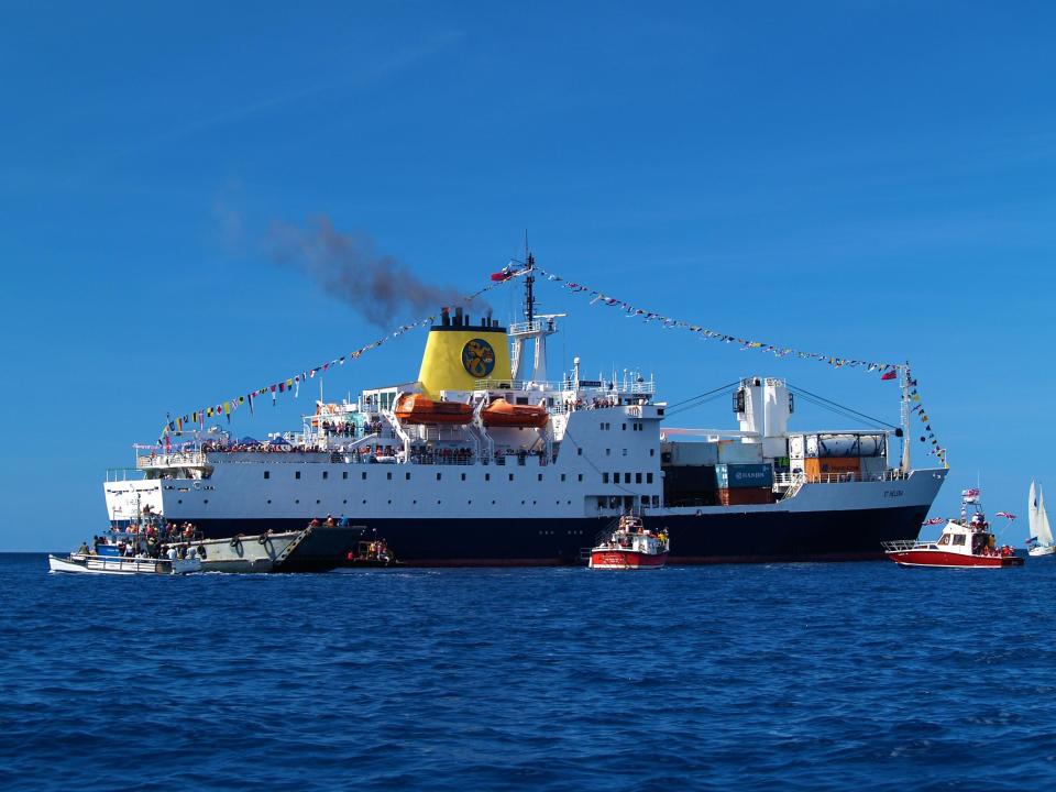 The RMS St Helena made her final voyage: Jonathan Hollins