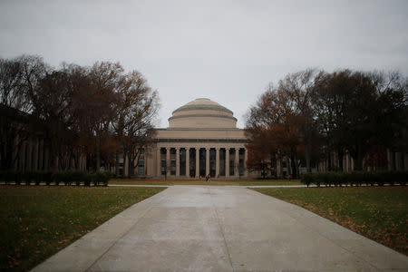 Building 10 sits behind Killian Court at the Massachusetts Institute of Technology (MIT) in Cambridge, Massachusetts, U.S., November 21, 2018. REUTERS/Brian Snyder