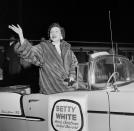 <p>Betty was honored during the Christmas parade in Los Angeles. </p>