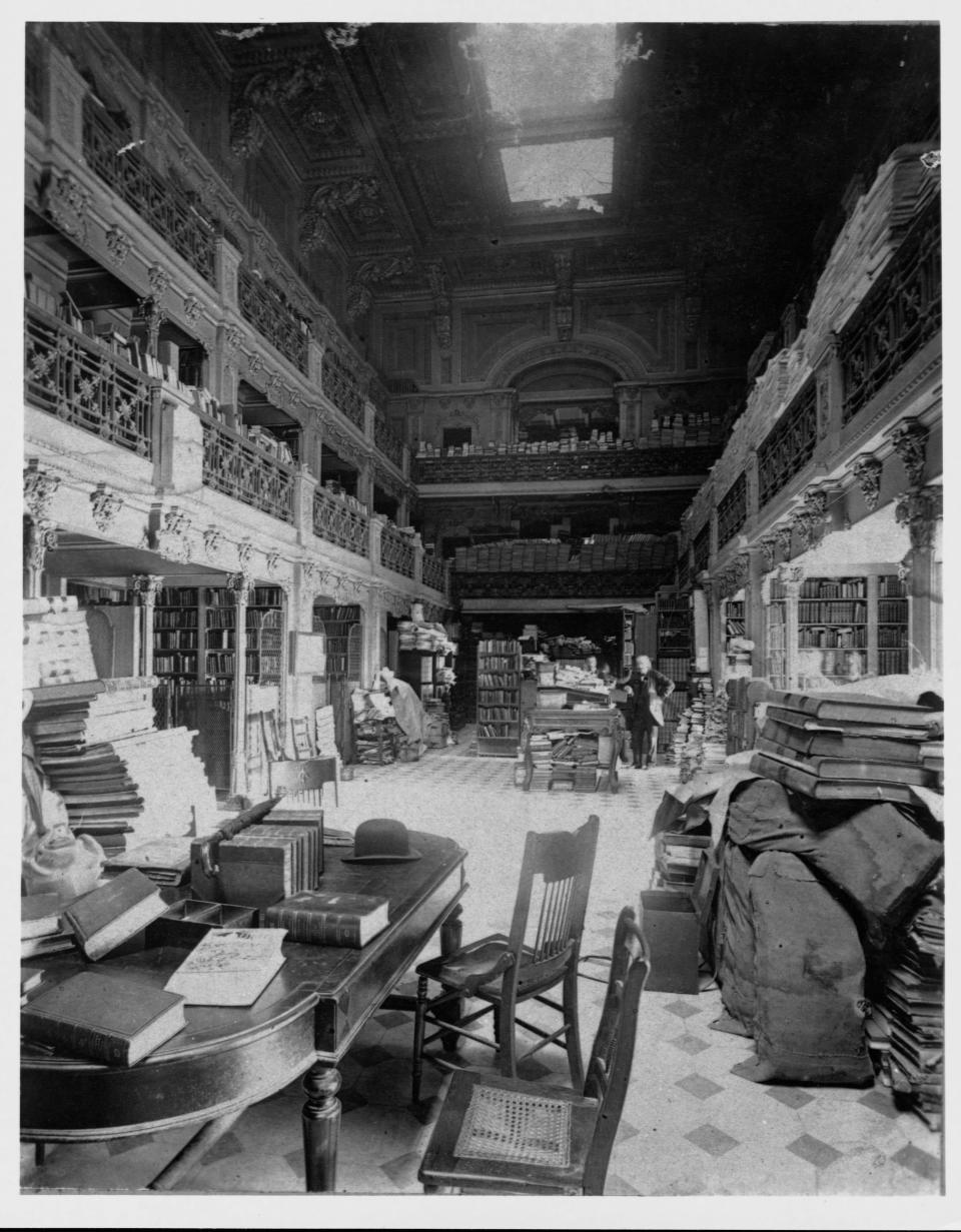 old library of congress capitol building