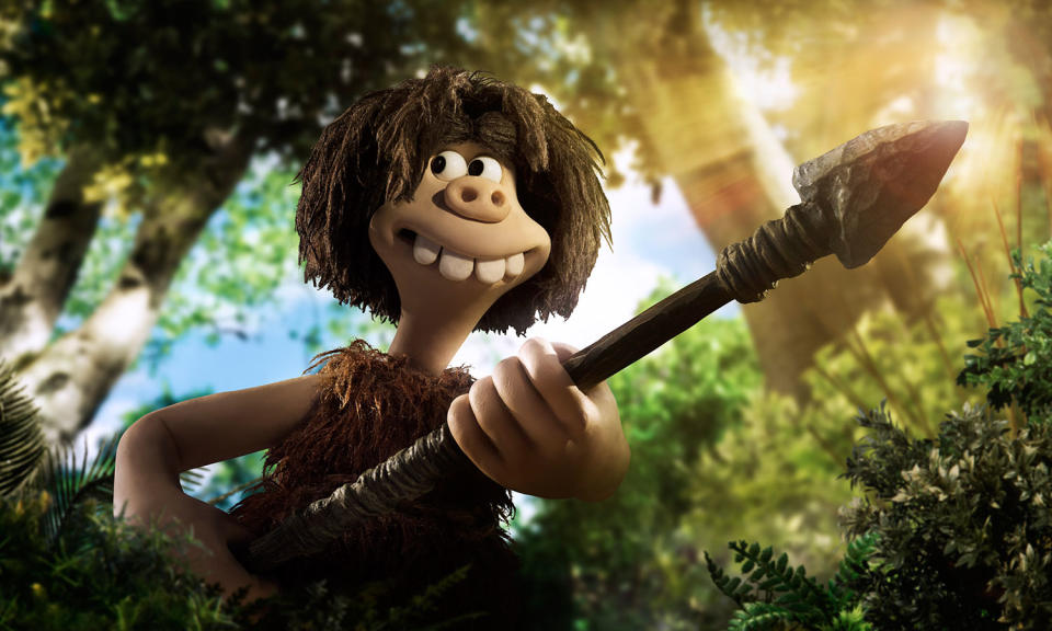 <p>Bristol’s peerless Aardman heads back to the Bronze Age for its first movie since <i>Shaun The Sheep</i> in 2015. It finds prehistoric gent Dug (Eddie Redmayne) facing up to Tom Hiddleston’s evil Lord Nooth to try and save their home, while also pursuing the affections of Maisie Williams Goona. Also featuring Timothy Spall, Richard Ayoade, Selina Griffiths and Johnny Vegas, expect mammoths, spears, furry jerkins and high jinx. </p>