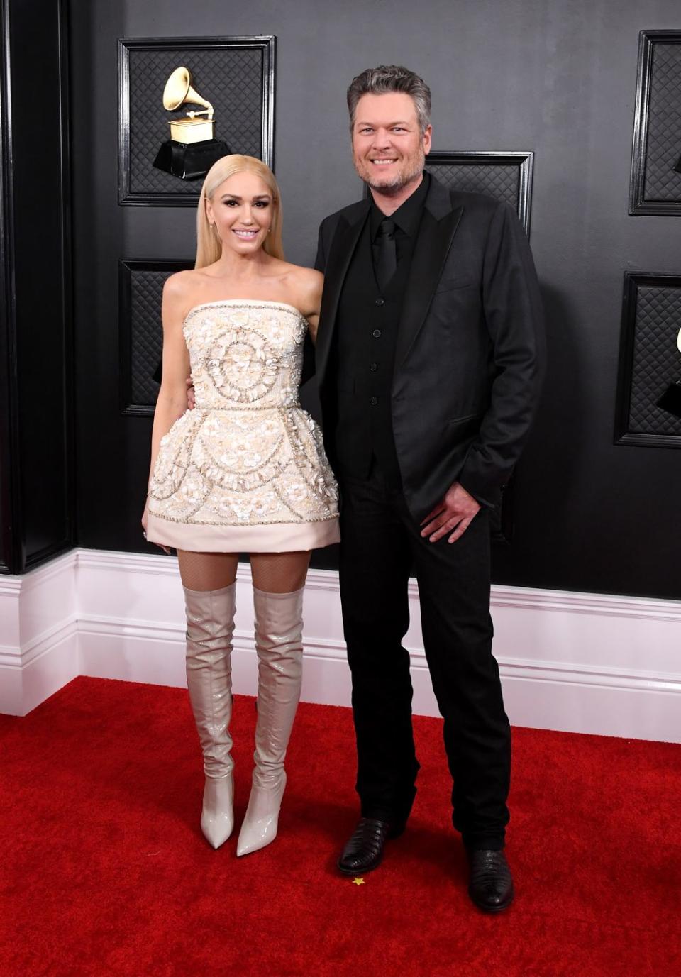 Gwen Stefani and Blake Shelton