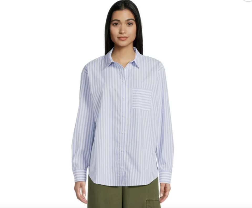 <p><a href="https://go.redirectingat.com?id=74968X1596630&url=https%3A%2F%2Fwww.walmart.com%2Fip%2FTime-and-Tru-Women-s-Oversized-Shirt-with-Long-Sleeves-Sizes-XS-3XL%2F2165594288&sref=https%3A%2F%2Fwww.prevention.com%2Fbeauty%2Fstyle%2Fg45467796%2Fwalmart-fall-fashion-2023%2F" rel="nofollow noopener" target="_blank" data-ylk="slk:Shop Now;elm:context_link;itc:0;sec:content-canvas" class="link ">Shop Now</a></p><p>Oversized Shirt with Long Sleeves</p><p>Walmart</p><p>$19.98</p>